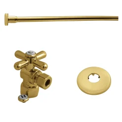 Outlet Trimscape Toilet Supply Kits Combo, 1/2