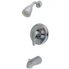 Outlet Tub and Shower Faucet KB3631SWTV and KB651T in Polished Chrome Tub & Shower Sets