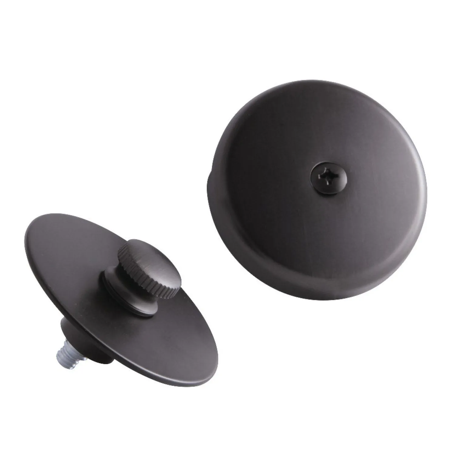 Clearance Tub Drain Stopper with Overflow Plate Replacement Trim Kit Tub Drains