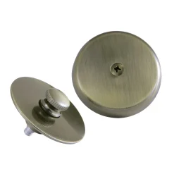 Clearance Tub Drain Stopper with Overflow Plate Replacement Trim Kit Tub Drains