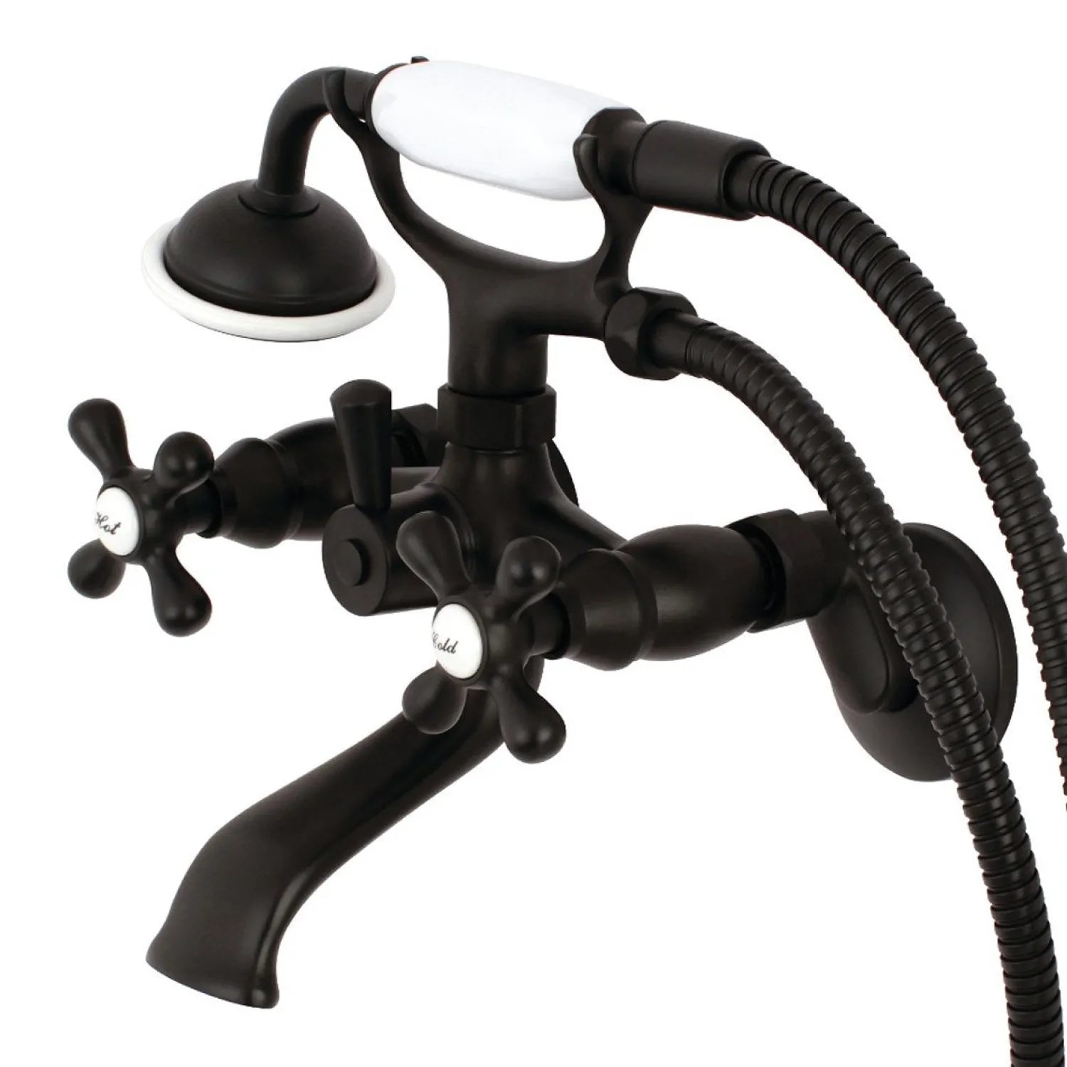 New Tub Wall Mount Clawfoot Tub Faucet with Hand Shower Tub & Shower Sets|Tub Faucets