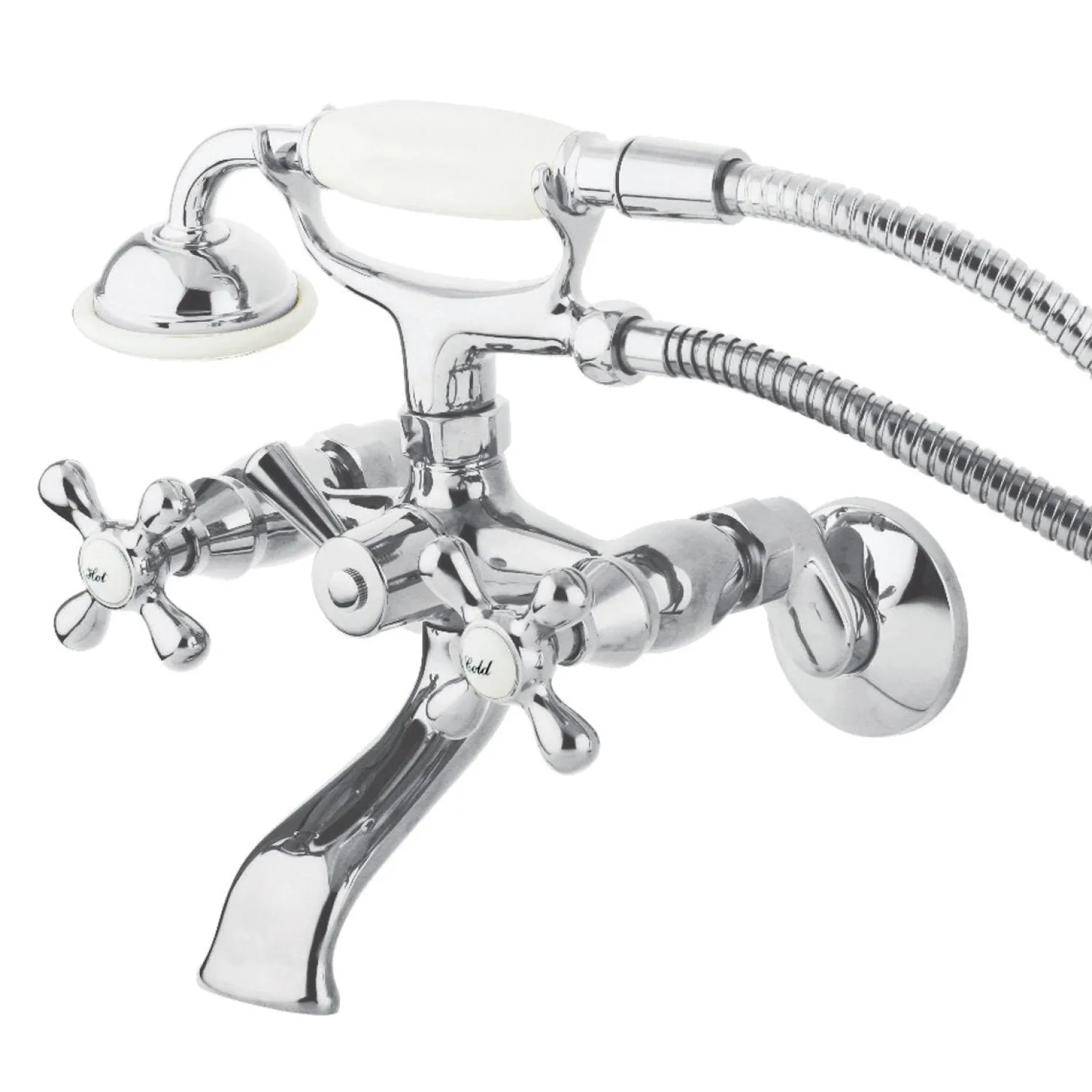 New Tub Wall Mount Clawfoot Tub Faucet with Hand Shower Tub & Shower Sets|Tub Faucets