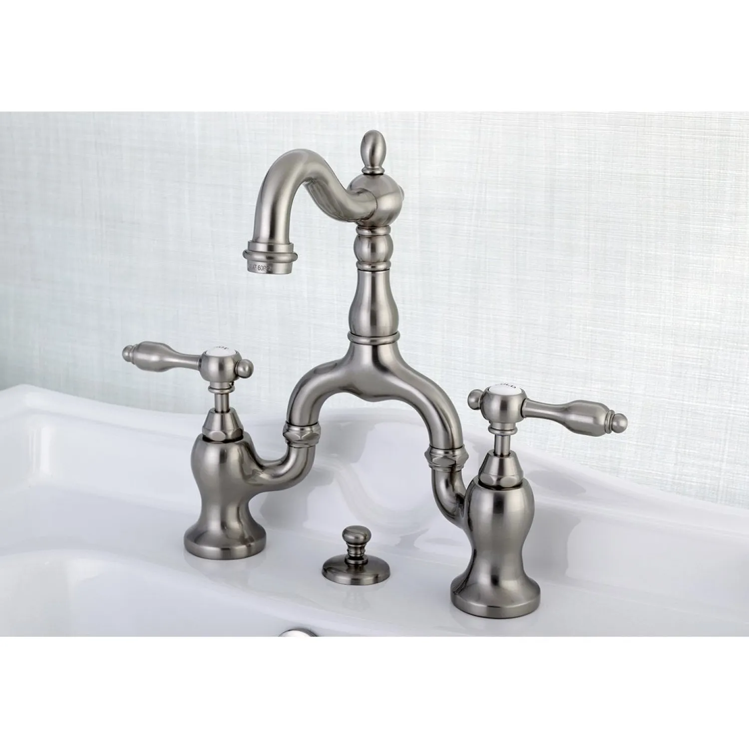 Online Tudor Bridge Bathroom Faucet 8" Widespread