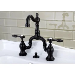 Online Tudor Bridge Bathroom Faucet 8