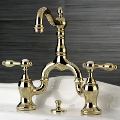 Online Tudor Bridge Bathroom Faucet 8