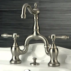 Online Tudor Bridge Bathroom Faucet 8