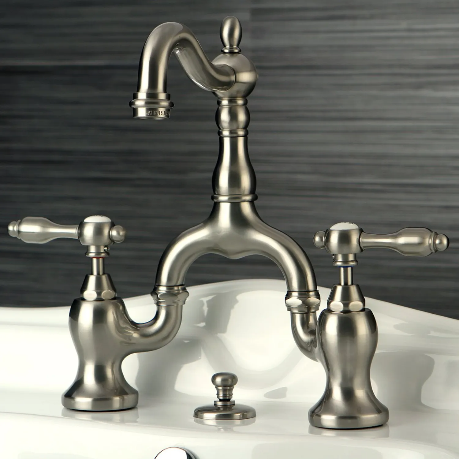 Online Tudor Bridge Bathroom Faucet 8" Widespread