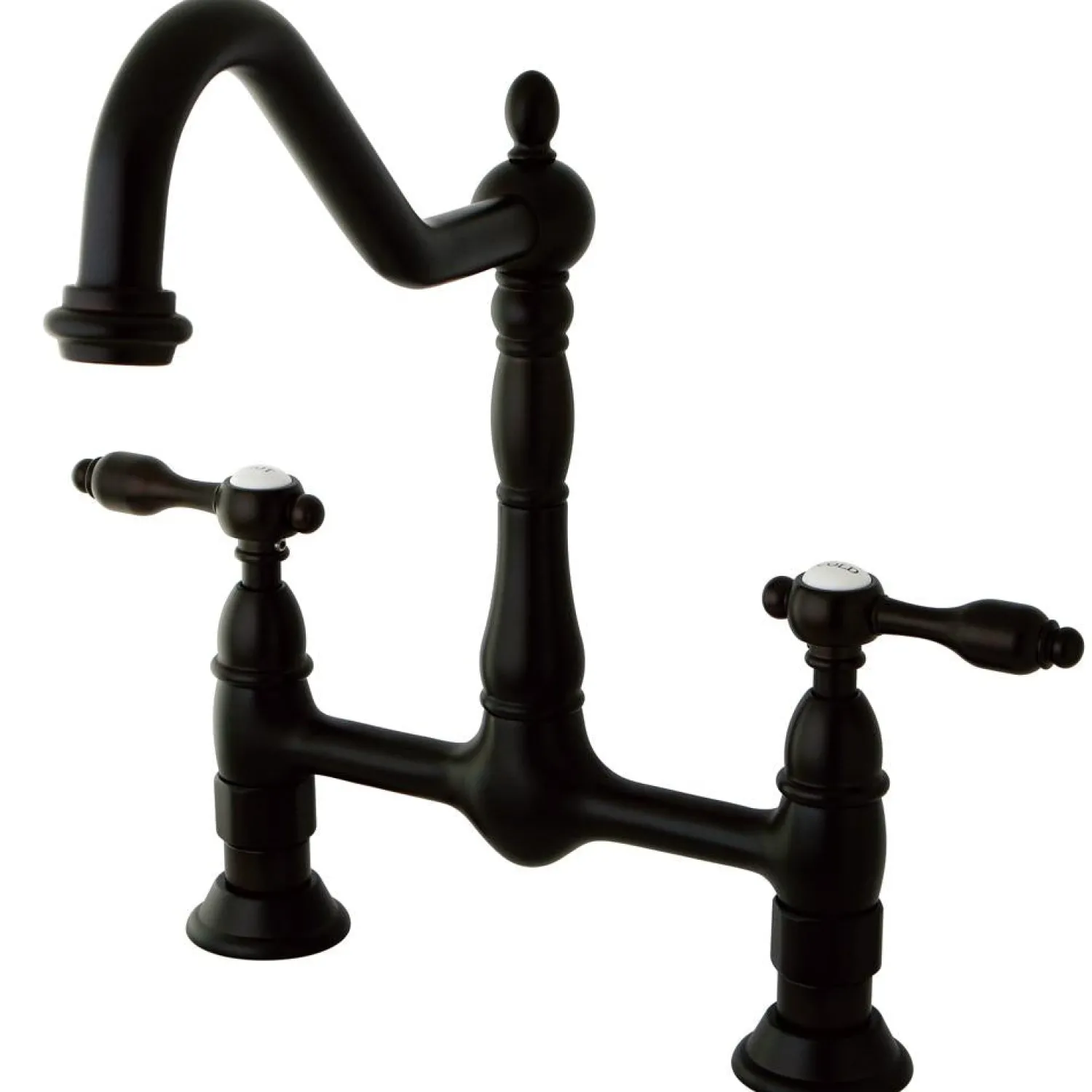 Sale Tudor 8" Bridge Kitchen Faucet without Sprayer Bridge Faucets
