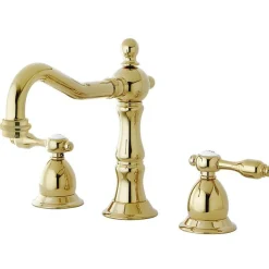 Online Tudor Classic Widespread Lavatory Faucet with Brass Pop-up 8