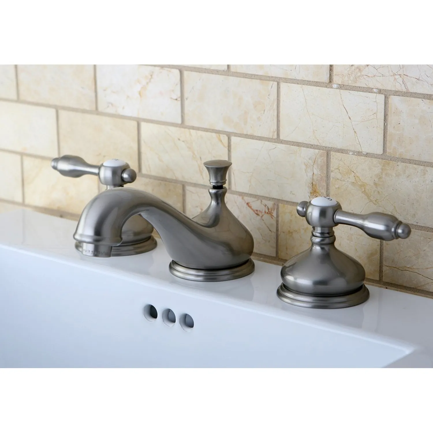 Discount Tudor Deck Mount 8-Inch Widespread Bathroom Faucet 8" Widespread