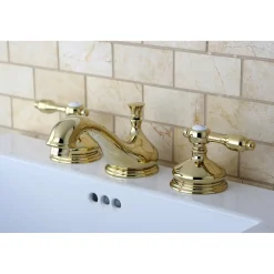 Discount Tudor Deck Mount 8-Inch Widespread Bathroom Faucet 8