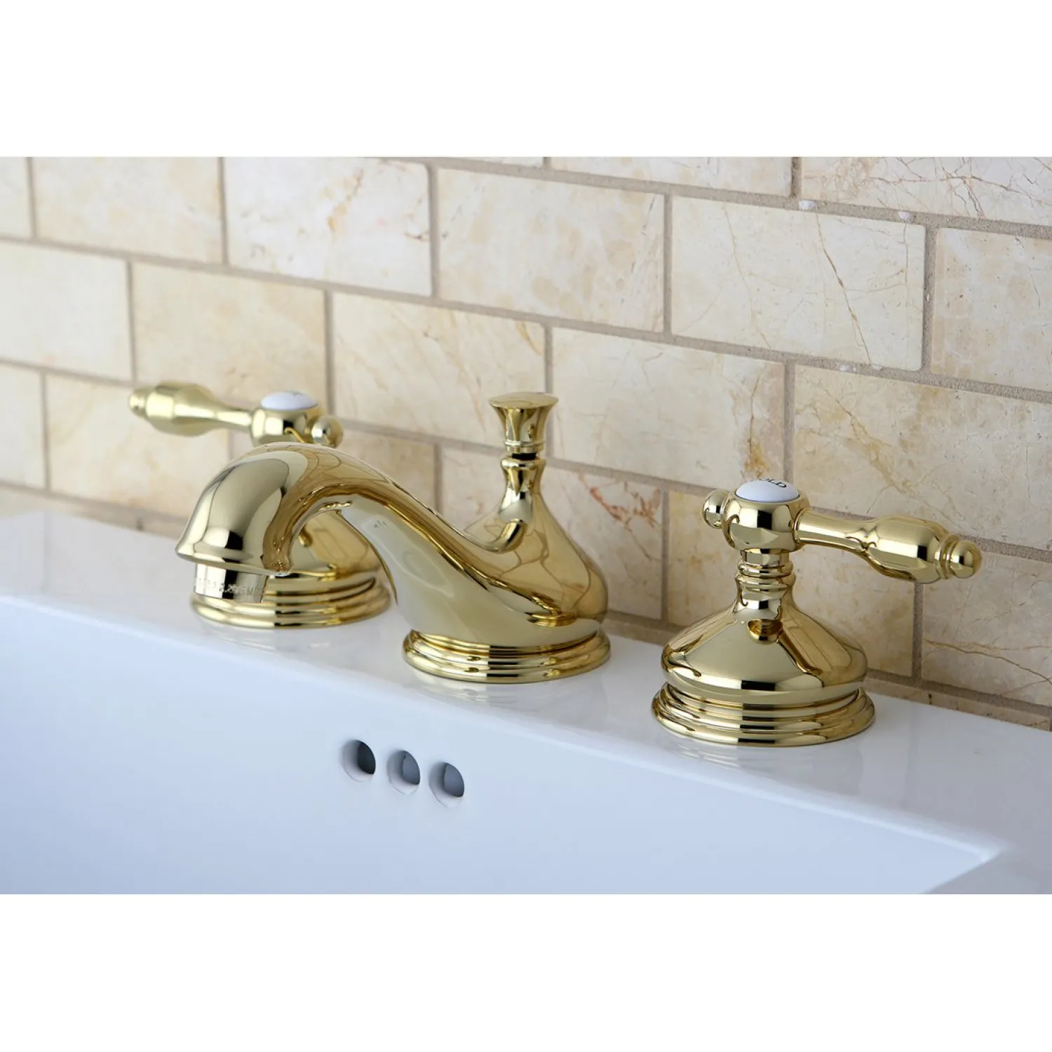 Discount Tudor Deck Mount 8-Inch Widespread Bathroom Faucet 8" Widespread