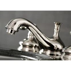 Discount Tudor Deck Mount 8-Inch Widespread Bathroom Faucet 8