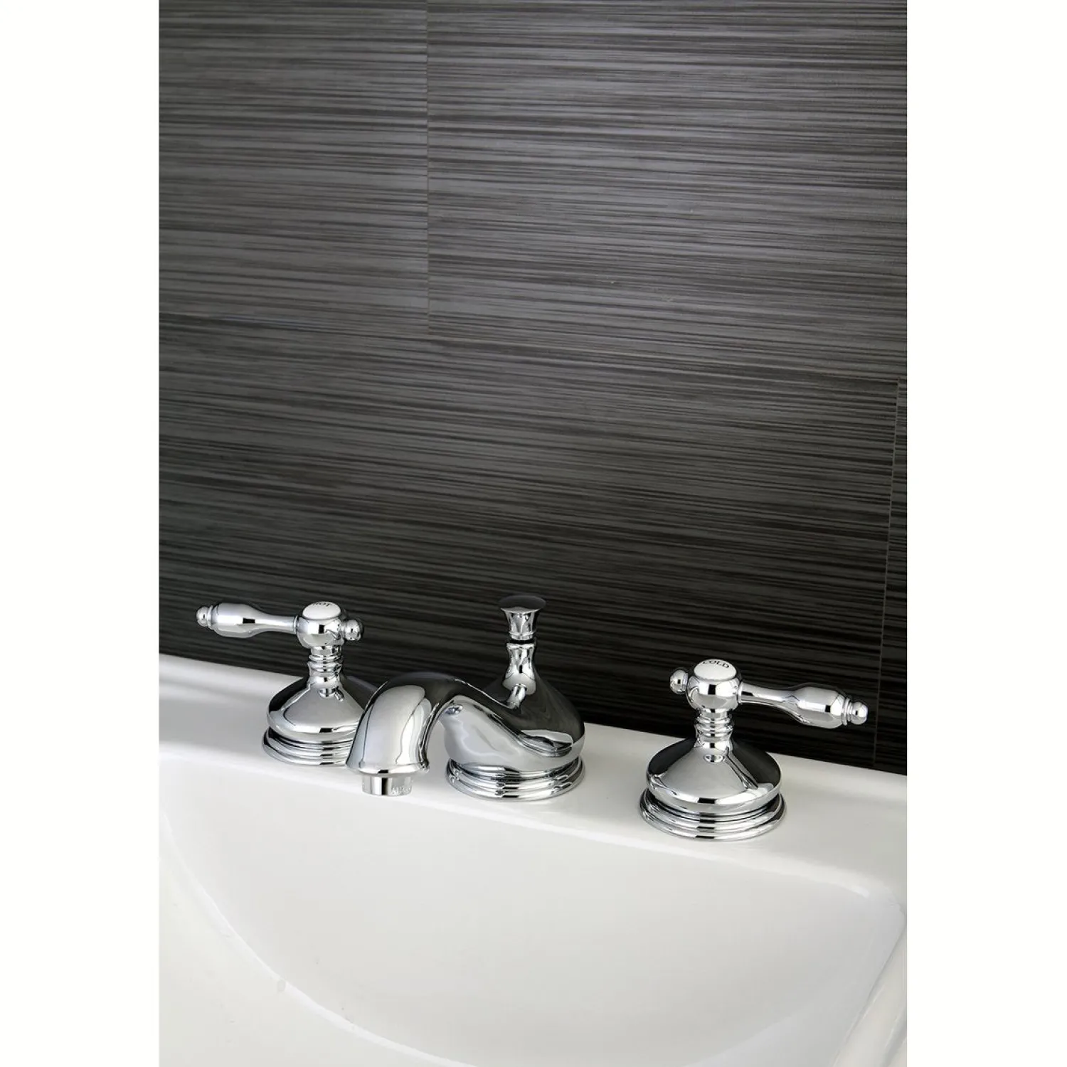 Discount Tudor Deck Mount 8-Inch Widespread Bathroom Faucet 8" Widespread