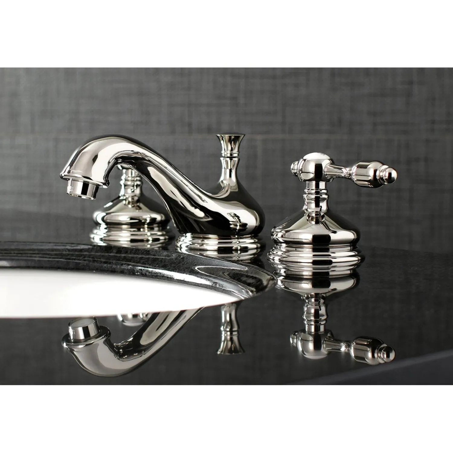 Discount Tudor Deck Mount 8-Inch Widespread Bathroom Faucet 8" Widespread