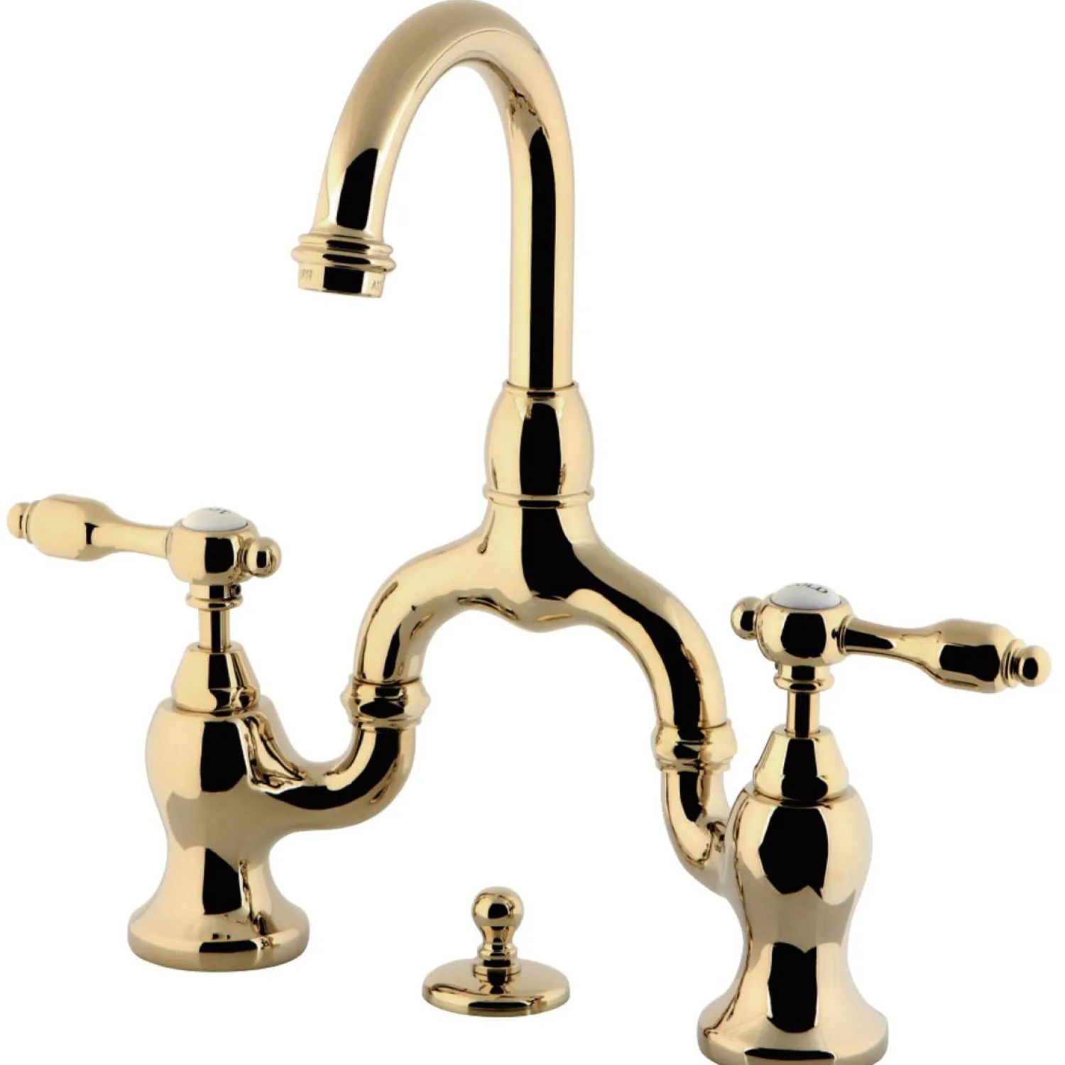 Sale Tudor Deck Mount Bridge Bathroom Faucet 8" Widespread