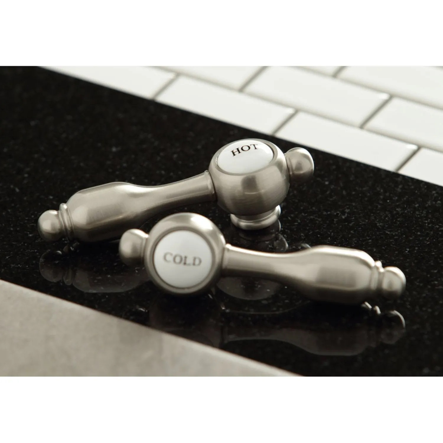 Sale Tudor Deck Mount Bridge Bathroom Faucet 8" Widespread