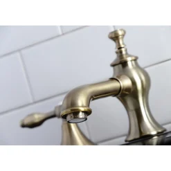 Outlet Tudor 8-Inch Widespread Bathroom Faucet 8