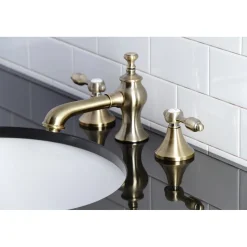 Outlet Tudor 8-Inch Widespread Bathroom Faucet 8