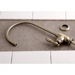 Online Tudor Single-Handle Water Filtration Faucet Single Hole