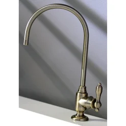 Online Tudor Single-Handle Water Filtration Faucet Single Hole