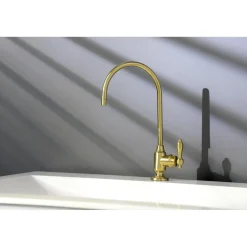 Online Tudor Single-Handle Water Filtration Faucet Single Hole