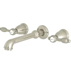 Discount Tudor Two-Handle Wall Mount Bathroom Faucet Wall Mount