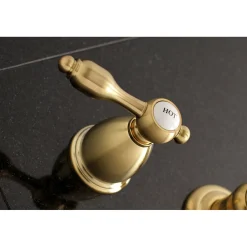 Discount Tudor Two-Handle Wall Mount Bathroom Faucet Wall Mount