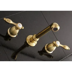 Discount Tudor Two-Handle Wall Mount Bathroom Faucet Wall Mount