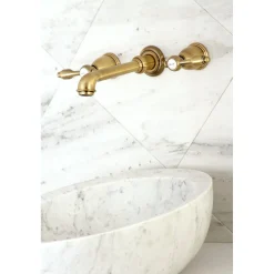Discount Tudor Two-Handle Wall Mount Bathroom Faucet Wall Mount
