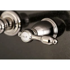 Discount Tudor Two-Handle Wall Mount Bathroom Faucet Wall Mount