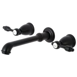 Discount Tudor Two-Handle Wall Mount Bathroom Faucet Wall Mount