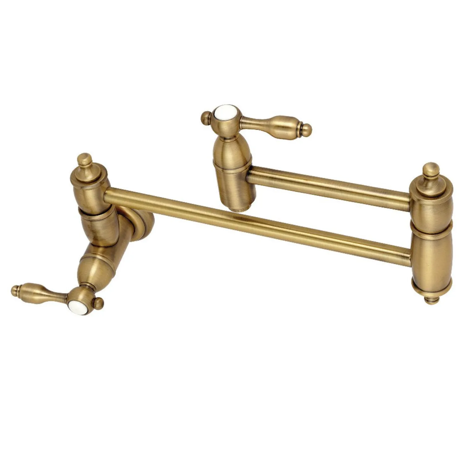 Outlet Tudor Wall Mount Pot Filler Kitchen Faucet Wall Mounted Kitchen Faucets|Single Hole