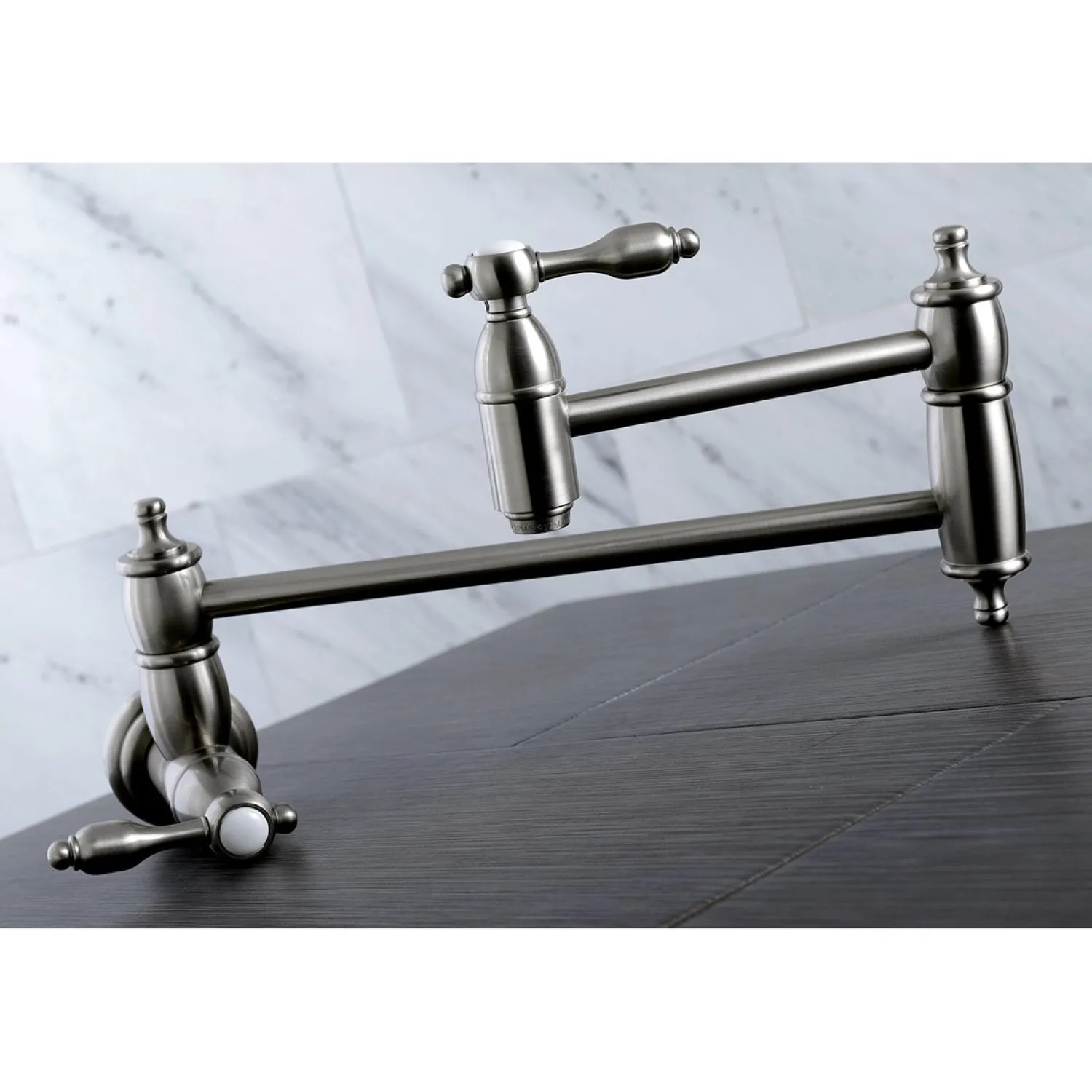 Outlet Tudor Wall Mount Pot Filler Kitchen Faucet Wall Mounted Kitchen Faucets|Single Hole
