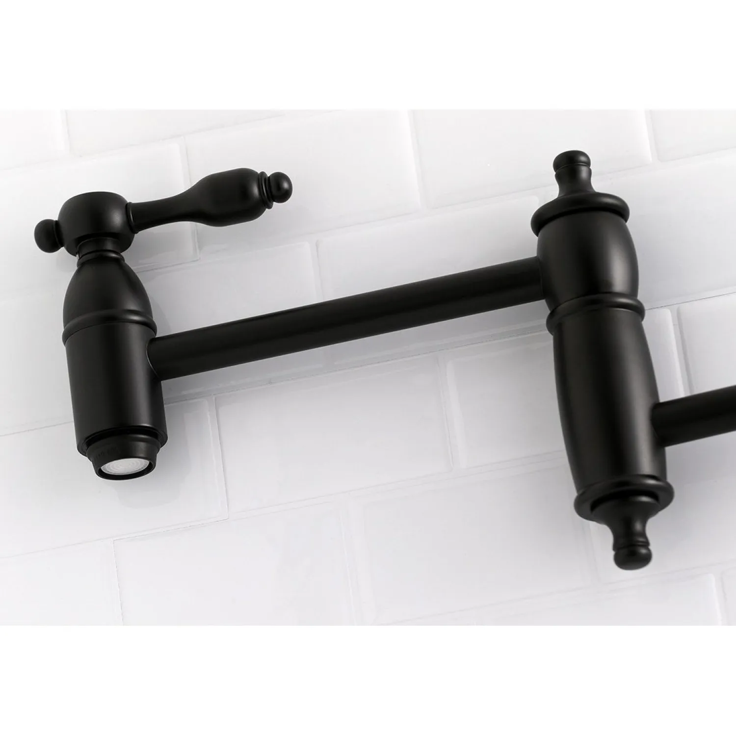 Outlet Tudor Wall Mount Pot Filler Kitchen Faucet Wall Mounted Kitchen Faucets|Single Hole