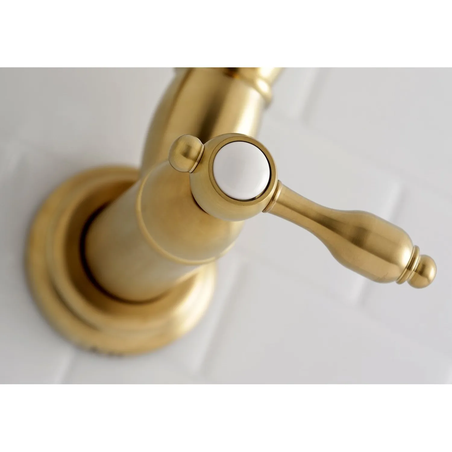 Outlet Tudor Wall Mount Pot Filler Kitchen Faucet Wall Mounted Kitchen Faucets|Single Hole