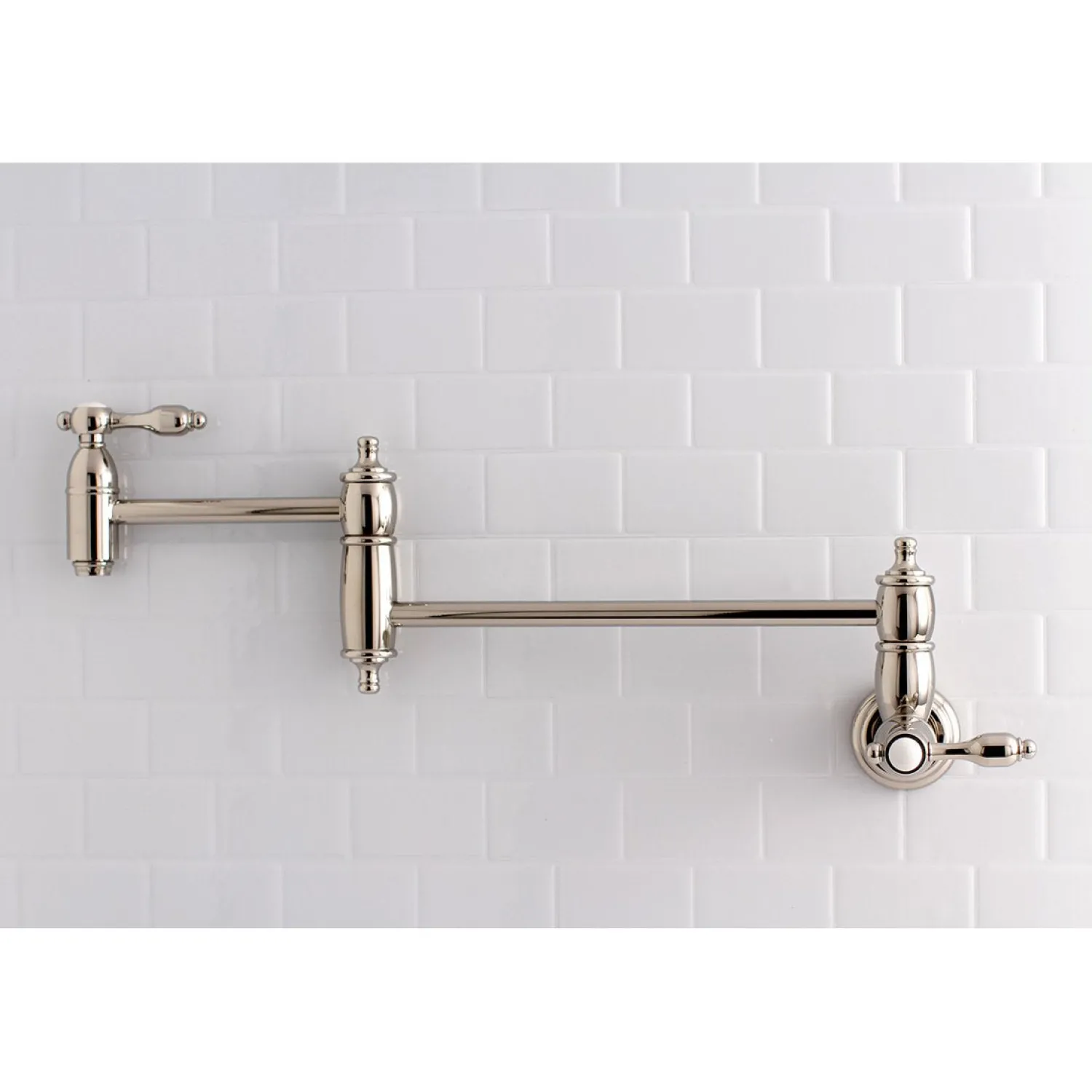 Outlet Tudor Wall Mount Pot Filler Kitchen Faucet Wall Mounted Kitchen Faucets|Single Hole