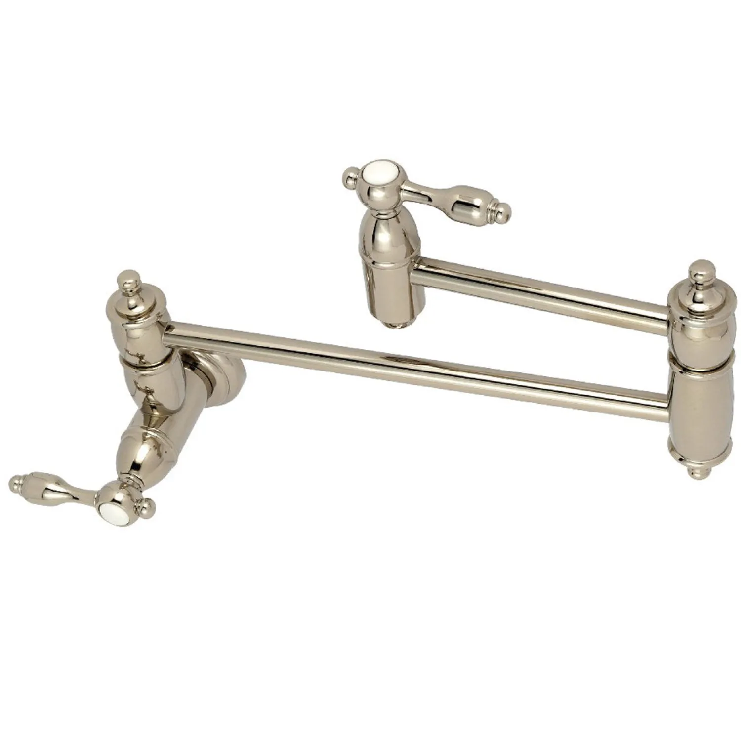 Outlet Tudor Wall Mount Pot Filler Kitchen Faucet Wall Mounted Kitchen Faucets|Single Hole