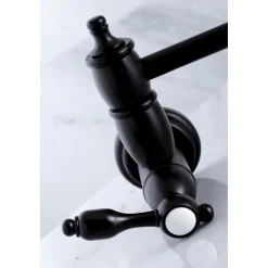 Outlet Tudor Wall Mount Pot Filler Kitchen Faucet Wall Mounted Kitchen Faucets|Single Hole