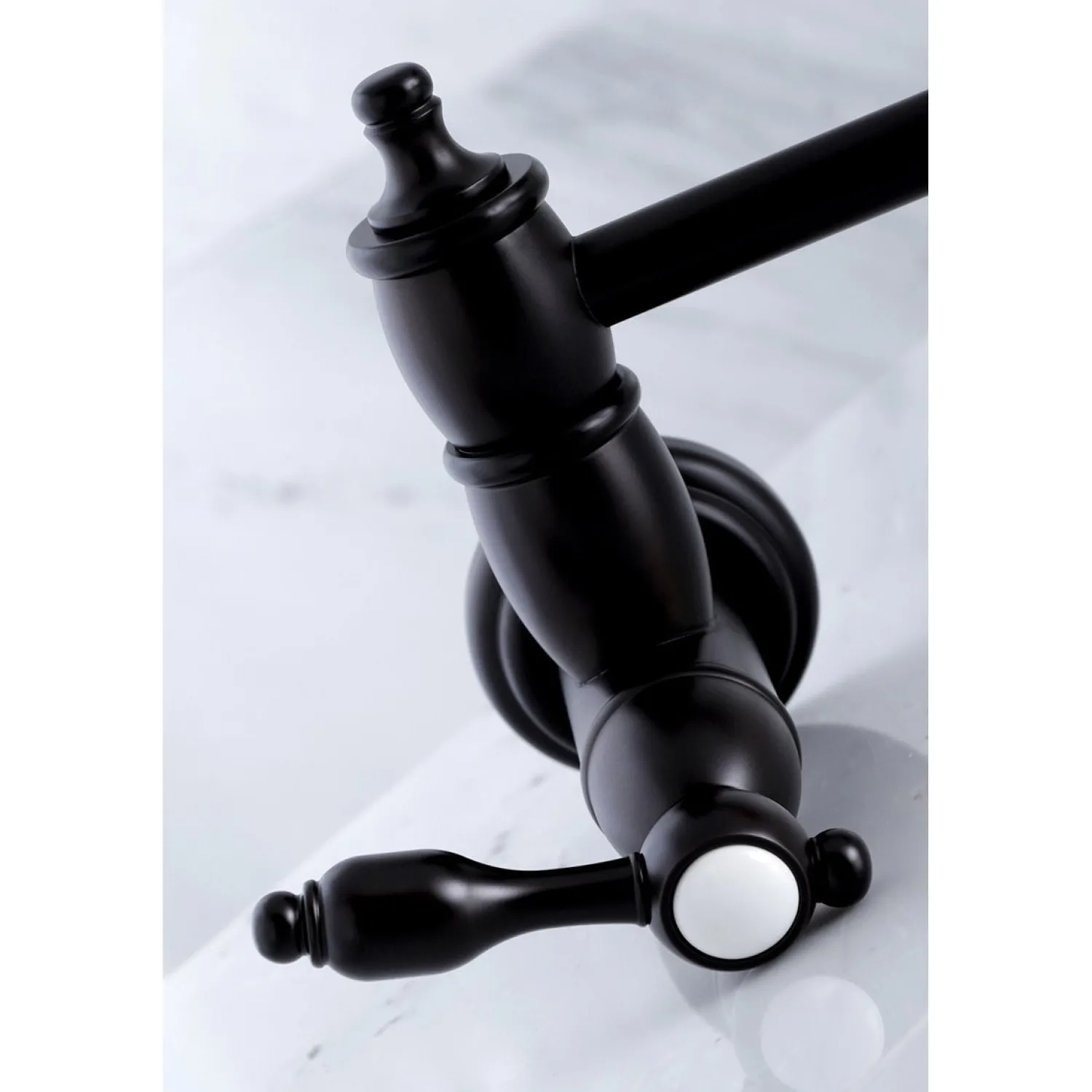 Outlet Tudor Wall Mount Pot Filler Kitchen Faucet Wall Mounted Kitchen Faucets|Single Hole