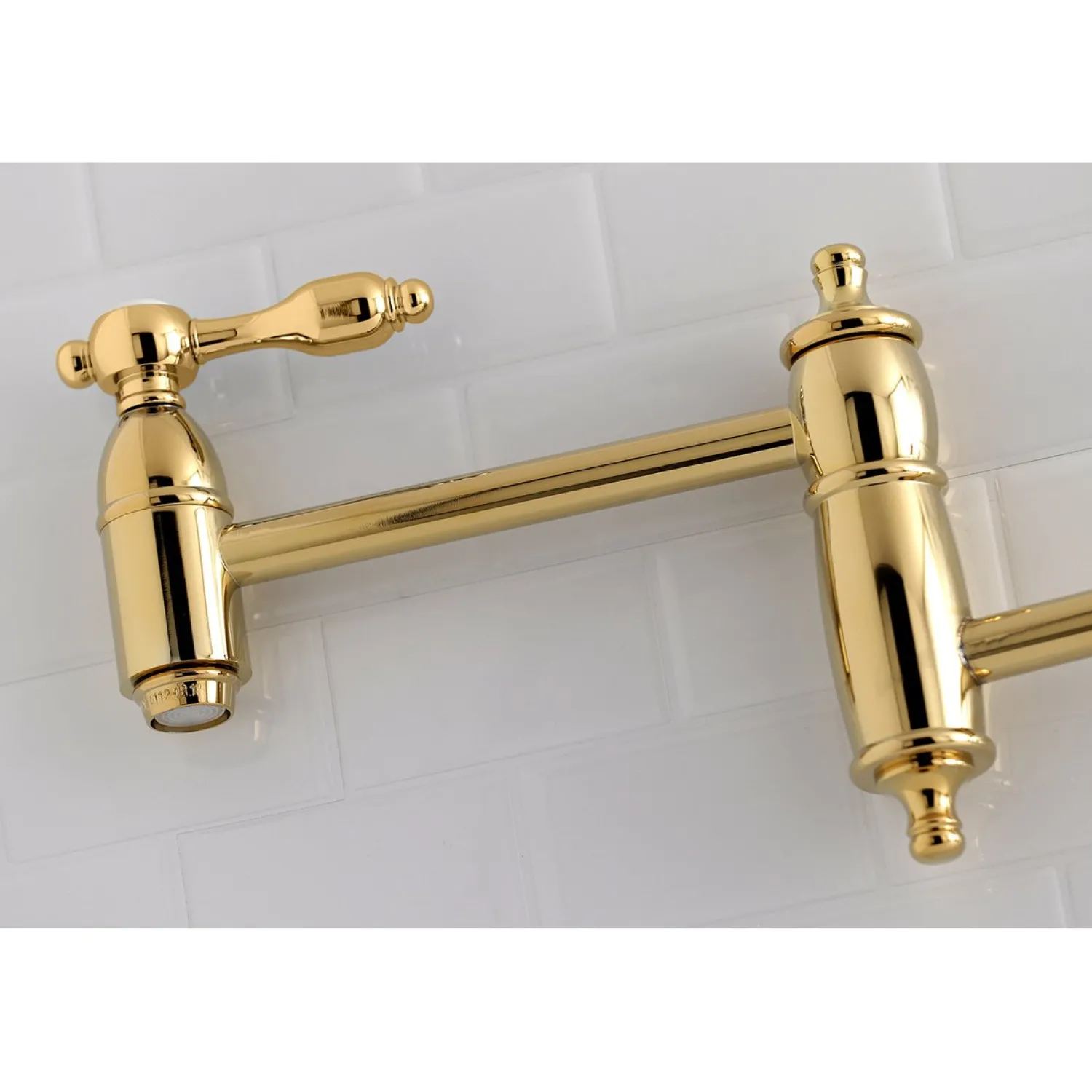Outlet Tudor Wall Mount Pot Filler Kitchen Faucet Wall Mounted Kitchen Faucets|Single Hole