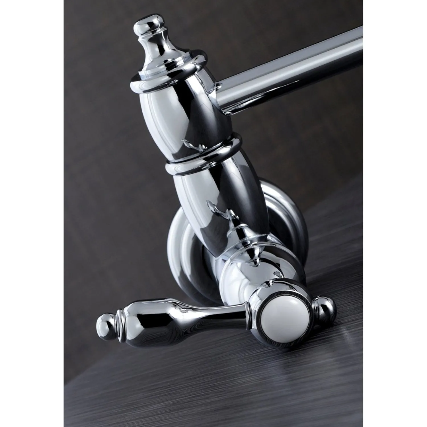 Outlet Tudor Wall Mount Pot Filler Kitchen Faucet Wall Mounted Kitchen Faucets|Single Hole