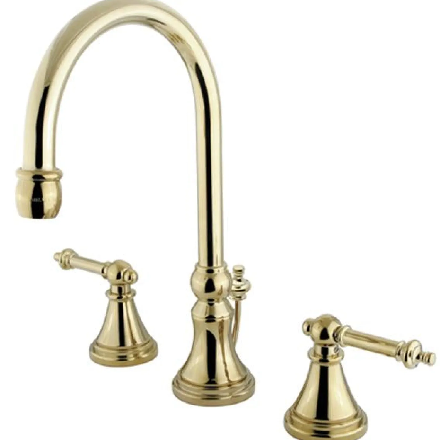 Sale Tuscany Handle 8" to 16" Widespread Lavatory Faucet with Brass Pop-up 8" Widespread