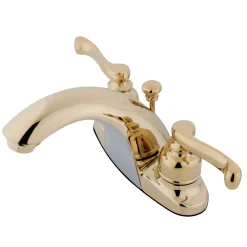 Online Twin-Handle 4-Inch Centerset Bathroom Faucet 4" Center Set