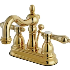 Online Twin Handles 4-Inch Centerset Bathroom Faucet 4