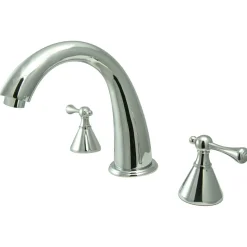 New Two Handle Roman Tub Filler Tub Faucets