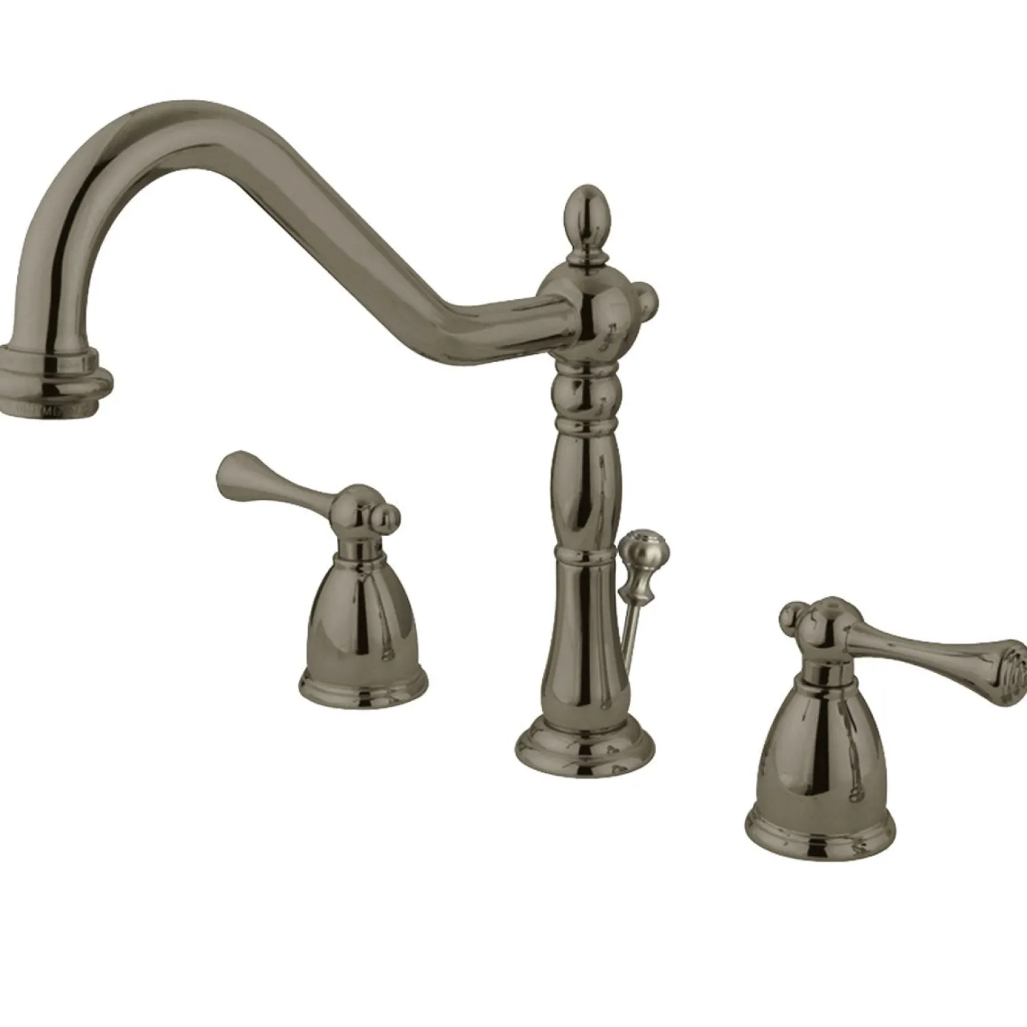 Discount Two Handle 8" to 14" Widespread Lavatory Faucet with Brass Pop-up 8" Widespread