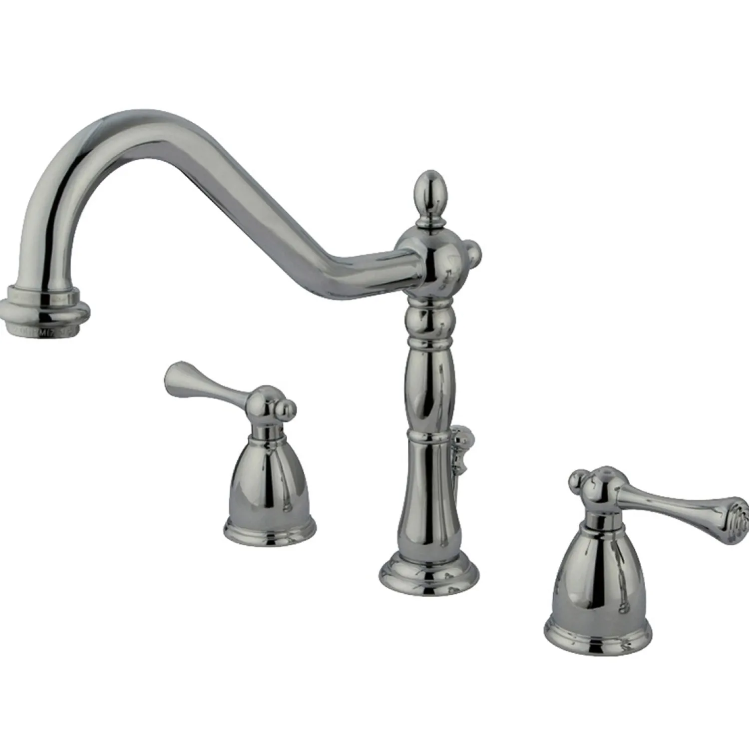 Discount Two Handle 8" to 14" Widespread Lavatory Faucet with Brass Pop-up 8" Widespread