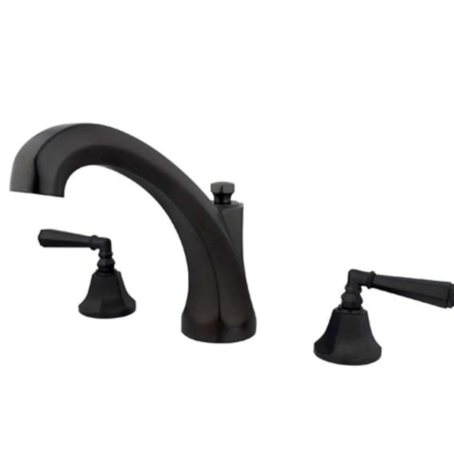 Online Two Handle 8" to 36" Widespread Roman Tub Filler Tub Faucets