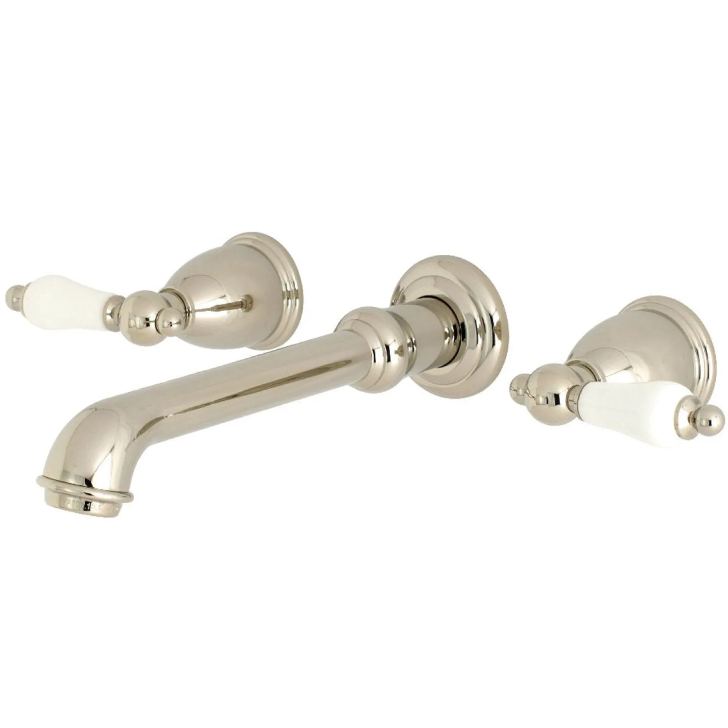 Two-Handle Wall Mount Bathroom Faucet Wall Mount